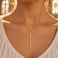 Colier Auriu Faith